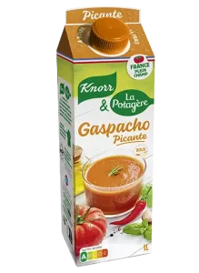 Gaspacho picante Knorr & La Potagère aux légumes de France