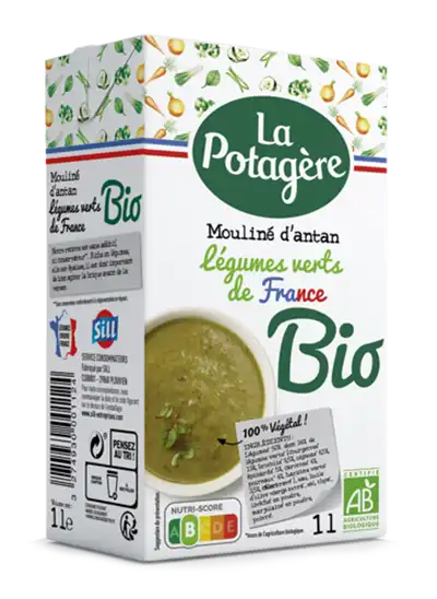 Mouliné d'antan aux légumes verts BIO, La Potagère