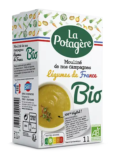 Mouliné de nos campagnes aux légumes de France La Potagère