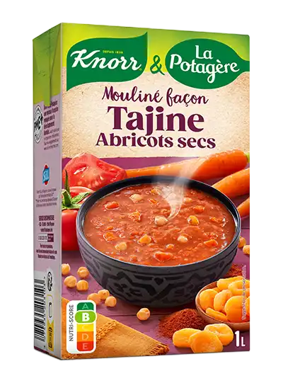 Mouliné façon tajine aux abricots secs Knorr & La Potagère