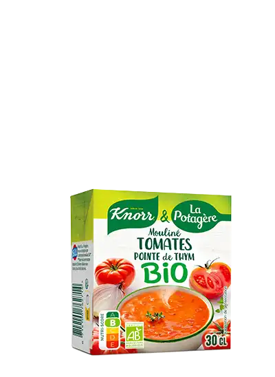 Mouliné de tomates pointe de thym bio 30 cl