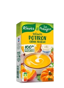 Velouté potiron crème fraiche 50 cl Knorr & La Potagère