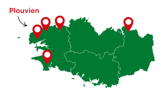 Les soupes Knorr & La Potagère sont fabriquées à Plouvien , dans le Finistère (29) en Bretagne.
