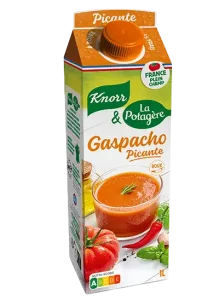Gaspacho picante Knorr & La Potagère aux légumes de France