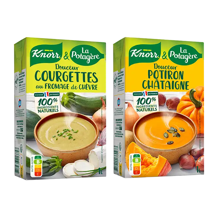 Gamme les classiques des recettes riches en légumes.